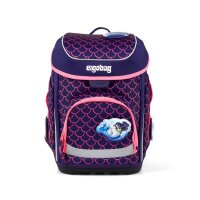 ergobag cubo Schulranzen-Set PerlentauchBär - ergonomischer Tornister