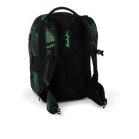 satch Match Schulrucksack Seismic Green - der große...