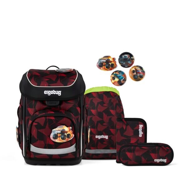 ergobag cubo Schulrucksack UnaufhaltBär - ergonomischer Tornister