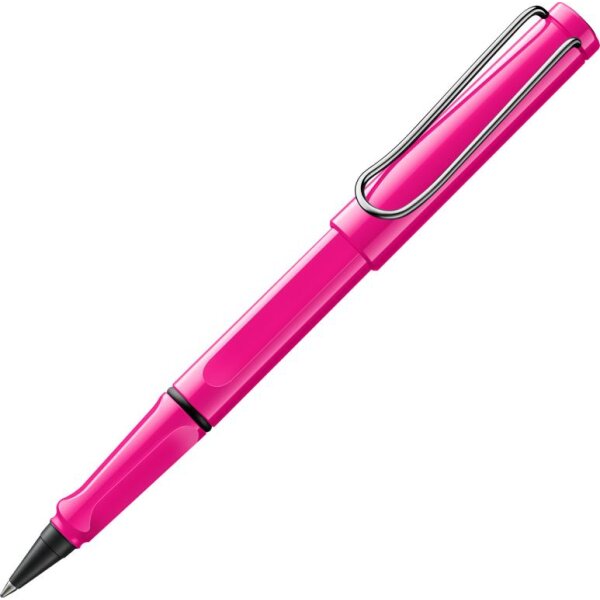 LAMY Tintenroller safari pink - mit blauer Tintenpatrone Lamy T10