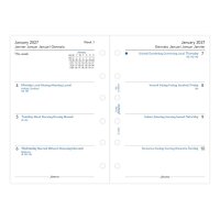 FILOFAX Kalendereinlage 2027 - POCKET - 1 Woche = 2...