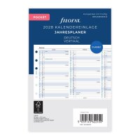 FILOFAX Kalendereinlage 2028 - POCKET - Jahresplaner -...