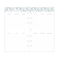 FILOFAX Kalendereinlage 2027 - PERSONAL - 1 Woche = 2 Seiten - Garden - englisch