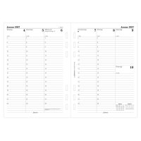FILOFAX Kalendereinlage 2027 - A5 - 1 Woche = 2 Seiten -...