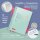 BRUNNEN Kollegeblock A5 Student - Duo - liniert + kariert - Premium 90g Papier 80 Blatt