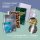 BRUNNEN Kollegeblock A4 Student - Lin 28 - kariert - Premium 90g Papier 80 Blatt pastell sortiert, 1 Block