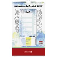 BRUNNEN Familienkalender 2027 „Aquarell“ -...