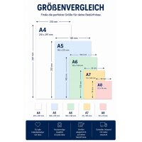 BRUNNEN Taschenkalender 2027 - Modell 712 - A7 - 1 Woche auf 2 Seiten - Kunststoff schwarz