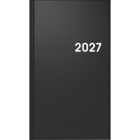 BRUNNEN Taschenkalender 2027 - Modell 756 - A6 - 1 Woche...
