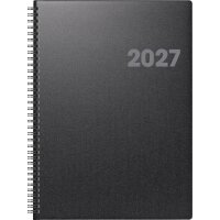 BRUNNEN Buchkalender 2027 - Modell 763 - A4 - 1 Woche auf...