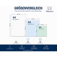 BRUNNEN Buchkalender 2027 - Modell 781 - A4 - 1 Woche auf 2 Seiten - Premium Kunstleder rot