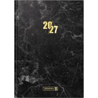 BRUNNEN Buchkalender Mod. 795 2027 „Graphite“ | A5, Papier