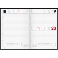 BRUNNEN Buchkalender Mod. 795 2027 | A5, Kunststoff, hellgrün
