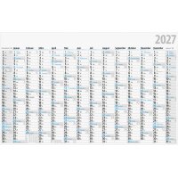 rido Plakatkalender 2027 | 1210×770 mm