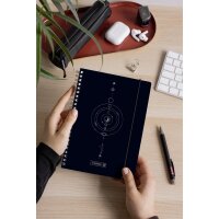 BRUNNEN Schülerkalender 2026/27 - A5 - 1 Woche auf 2 Seiten - PP Stars