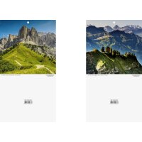 BRUNNEN Kalender-Rückwand -180×330mm - sortiert