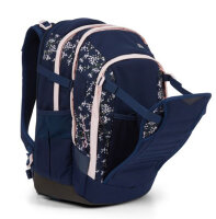 satch match Schulrucksack Bloomy Breeze - ergonomisch, erweiterbar auf 35 Liter, extra Fronttasche