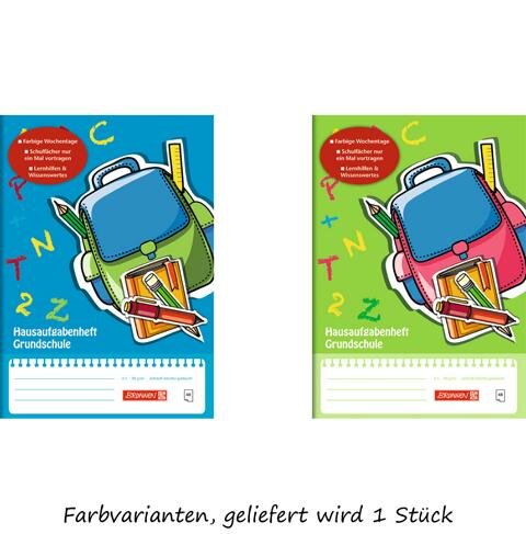 BRUNNEN Hausaufgabenheft A5 Grundschule - 1 Stück
