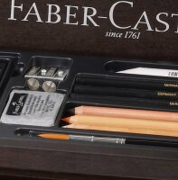 FABER-CASTELL Künstlerstifte Art & Graphic Collection Koffer 125er Polychromos Künstlerfarbstifte, Albrecht Dürer und Zubehör 110085