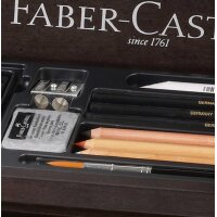 FABER-CASTELL Künstlerstifte Art & Graphic Collection Koffer 125er Polychromos Künstlerfarbstifte, Albrecht Dürer und Zubehör 110085