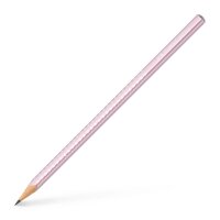 FABER-CASTELL Bleistift Sparkle- rose metallic