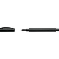 FABER-CASTELL Füller Ambition All Black F