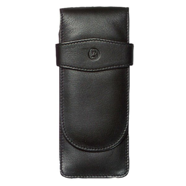 PELIKAN Etui Leder schwarz 3er