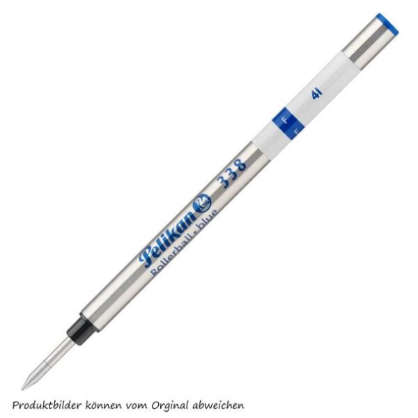 PELIKAN Tintenrollermine 338 blau - Strichstärke M - mittel