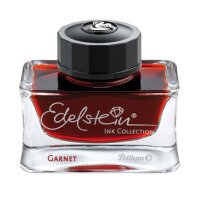 Edelstein tinte in Glas garnet-dunkelrot), Edelstein Ink...