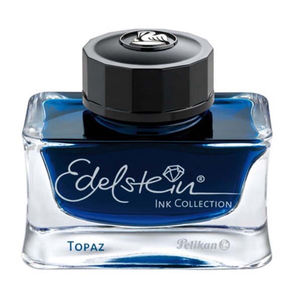 PELIKAN Tinte im Glas Edelstein Edelstein topaz-türkis-blau), -,Ink Collection 339382