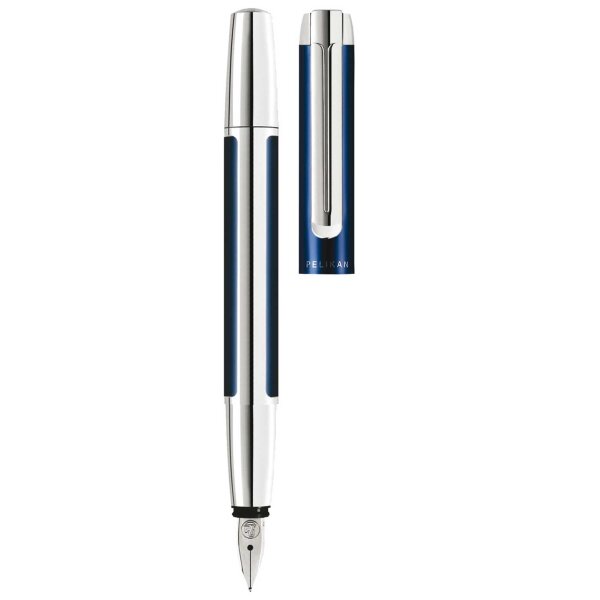 PELIKAN Füllhalter PURA blau-silber - P40 jetzt günstig bei