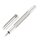 PELIKAN Füllhalter pura P40 silbver, B-Feder,hochwertiger Kolbenfüllhalter im Geschenk-Etui, 952051