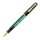 PELIKAN Füllhalter Classic M200 grün-marmoriert, F-vergoldete Feder,hochwertiger Kolbenfüllhalter im Geschenk-Etui, 994103