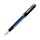 PELIKAN Füllhalter Souverän M805 schwarz-blau, EF-Goldfeder,hochwertiger Kolbenfüllhalter im Geschenk-Etui, 933614