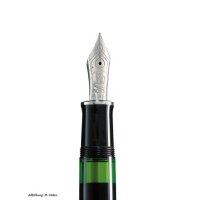 PELIKAN Füllhalter Souverän M805 Stresemann - Goldfeder F - fein - Exklusiver Kolbenfüllhalter mit 18K Goldfeder - 100436148