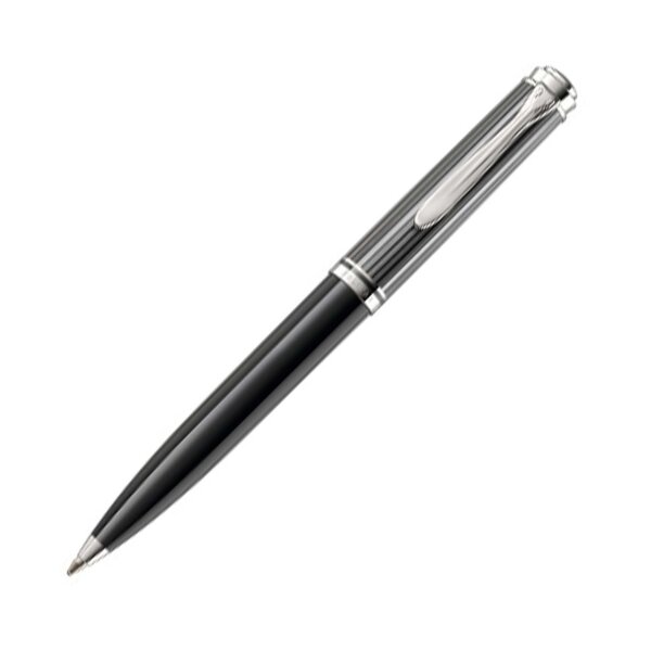 PELIKAN Kugelschreiber Souverän K605 Stresemann, hochwertiger Drehkugelschreiber im Geschenk-Etui, 813648