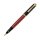 PELIKAN Tintenroller Souverän R400 schwarz-rot, -,hochwertiger Rollerball im Geschenk-Etui, 905521