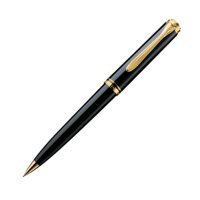 PELIKAN Bleistift Souverän D600 schwarz, 0,7, hochwertiger Drehbleistift im Geschenk-Etui, 980201